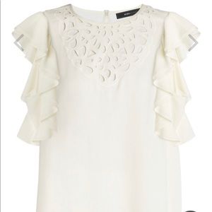 Bcbg Max Azria Haidee embroider blouse Sz XS